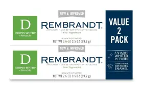 B07RBLRVSY REMBRANDT Deeply Peroxide Whitening Toothpaste