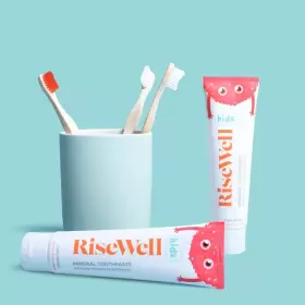 860001463552 RISEWELL Fluoride Sls Kids Cake Batter #2