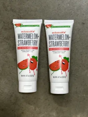 810117031084 SCHMIDTS Kids Mouth Paste Watermelon Fluoride