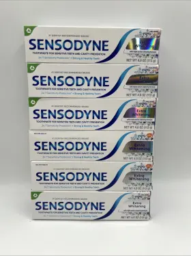 0135-0525-04 SENSODYNE Whitening Sensitive Toothpaste Pack