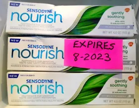 054563120298 SENSODYNE Nourish Toothpaste Gently Sensitive