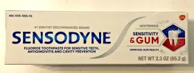 310158219644 SENSODYNE Sensitivity Gum Whitening Toothpaste #2