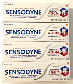 310158219644 SENSODYNE Sensitivity Gum Whitening Toothpaste