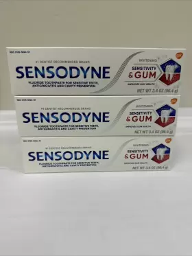 310158887652 SENSODYNE Sensitivity Gum Whitening Toothpaste #2