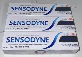 901571008186 SENSODYNE Toothpaste Expires Triple Whitening