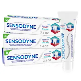 B0BM4H31S1 SENSODYNE Sensitivity Gum Toothpaste Triple