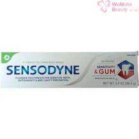 M88765 SENSODYNE Sensitivity Gum Whitening Toothpaste Box