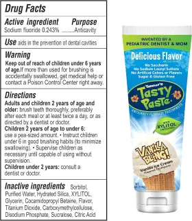 TANNERSVANILLA4OZ SHEFFIELD PHARMACEUTICALS Tasty Paste Bling #3