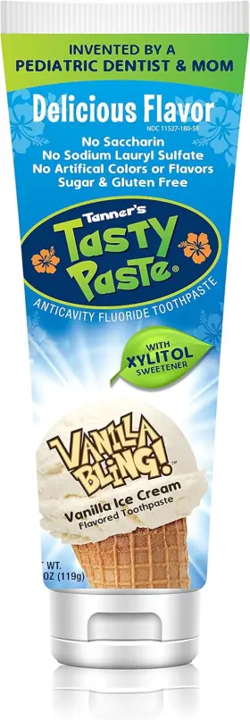 TANNERSVANILLA4OZ SHEFFIELD PHARMACEUTICALS Tasty Paste Bling