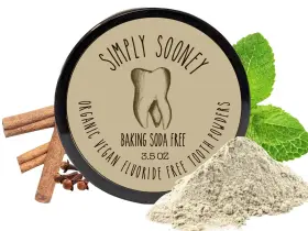 685450480871 SIMPLY SOONEY Vegan Fluoride Powder Baking Soda
