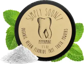445023793707 SIMPLY SOONEY TOOTH POWDER Waste Up Supply Vegan