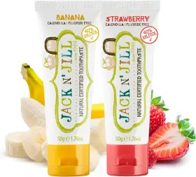 B00F6TZA3W NATURAL Toothpaste Fluoride Training Toddler