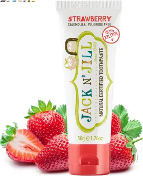 JJN3 NATURAL Toothpaste Baby Infants Fluoride Training