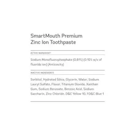 697366001767 SMARTMOUTH Zinc Ion Toothpaste Cavity Plaque #2