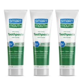 SM106-3 SMARTMOUTH Zinc Ion Toothpaste Cavity Help Mild Pack