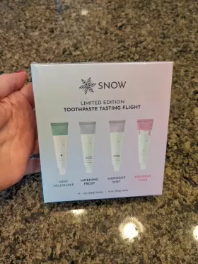 850013789788 SNOW Toothpaste Tasting Flight Flavors Tubes #2