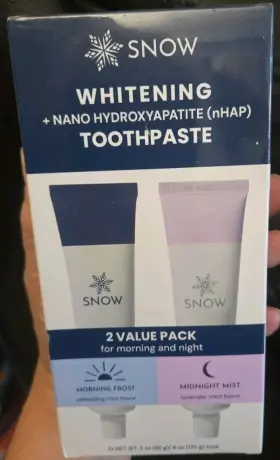 850043719250 SNOW Whitening Toothpaste Nano Hydroxyapatite