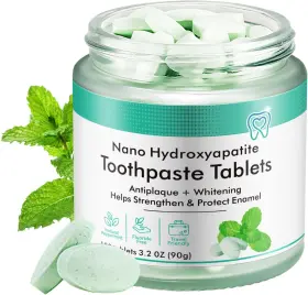 313020423415 SOLOTREE Toothpaste Tablets Natural Peppermint