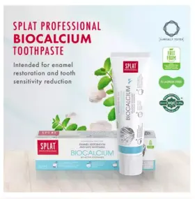 Toothpaste SPLAT Biocalcium Toothp Sensitivity Reduct Rebuild