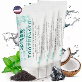 363404000305 SPRINJENE Natural Fluoride Toothpaste Healthy