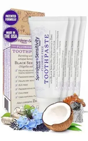 363404000336 SPRINJENE Fluoride Toothpaste Sensitive Gum Mou
