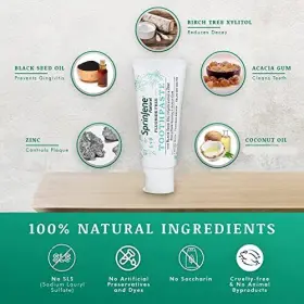 363404000503 SPRINJENE Natural Fluoride Toothpaste Clean Gums #3