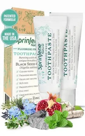 363404000503 SPRINJENE Natural Fluoride Toothpaste Clean Gums
