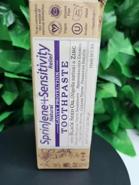 363404000060 SPRINJENE NATURAL Toothpaste Sensative Flouride #2