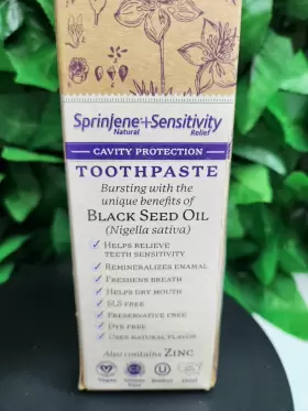 363404000060 SPRINJENE NATURAL Toothpaste Sensative Flouride