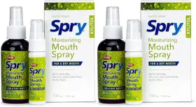 636852 SPRY Natural Xylitol Moisturizing Mouth Spray Pack