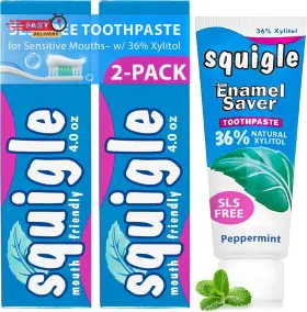 313030553546 SQUIGLE Saver Toothpaste Canker Sore Treatment