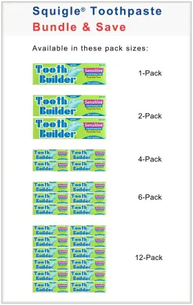 759894500942 SQUIGLE Builder Sls Toothpaste Stops Sensitivity #2