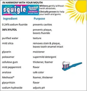 795393000224 SQUIGLE Saver Toothpaste Canker Sore Treatment #3