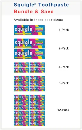 795393000521 SQUIGLE Toothpaste Infants Toddlers Travel #2