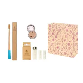GB005 SUPERBEE WAX WRAPS Travel Dentos Toothpaste Tablets Kit