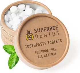 B08H5MR8QW SUPERBEE WAX WRAPS Dentos Toothpaste Tablets Tabs