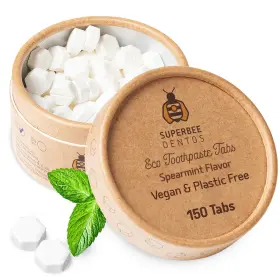B098PZBYCH SUPERBEE WAX WRAPS Dentos Toothpaste Tablets Tabs