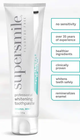 036179000381 SUPERSMILE Whitening Toothpaste Fluoride #2