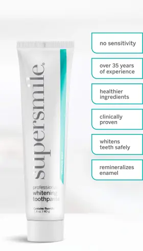 036179001241 SUPERSMILE Whitening Toothpaste Fluoride Removes #2