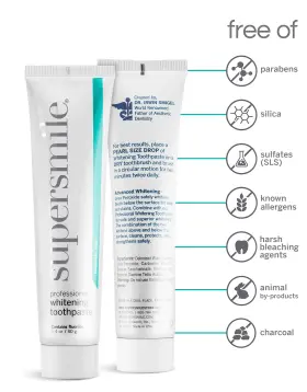 036179001241 SUPERSMILE Whitening Toothpaste Fluoride Removes #3