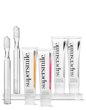Supersmile 036179008813 Fluoridefree Whitening System Gift Set With Travel Bag 2 Calprox Supersmile 036179008813 Fluoridefree Whitening System Gift Set With Travel Bag 2 Calprox