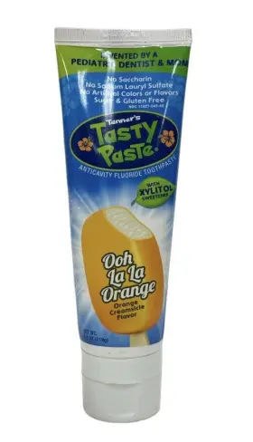 732953987304 TOOTHPASTE Creamsicle Tasty Paste Flavor