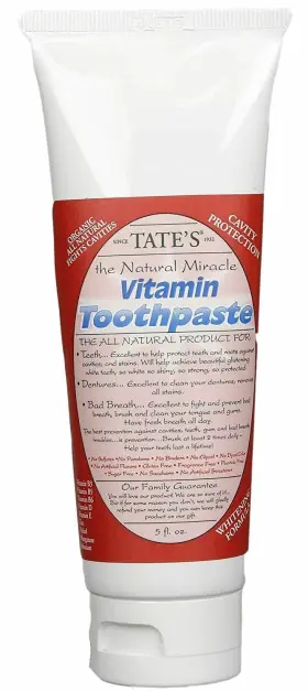 715925081149 TATE S Natural Vitamin Toothpaste