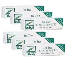 058786-5 TEA TREE THERAPY Natural Toothpaste Baking Soda Pack