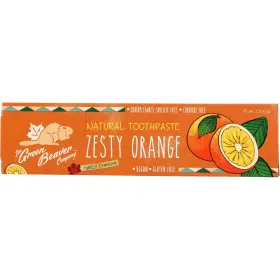 GB0020 THE GREEN BEAVER Natural Toothpaste Zesty