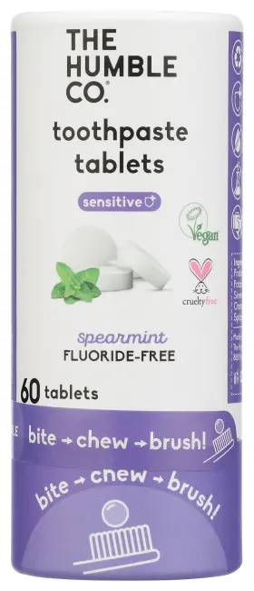 78859 THE HUMBLE Toothpaste Tablets Sensitive Spearmint