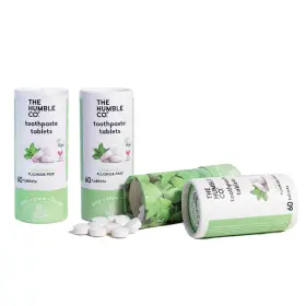 HCDT001-3E THE HUMBLE CO Toothpaste Tablets Fluoride Fluor