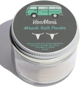 445006362333 THE VANMAN COMPANY Bone Powder Toothpaste