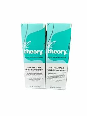 82564 THEORY Care Wild Peppermint Fluoride Toothpaste