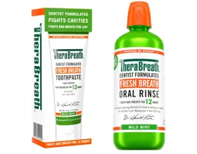 00905 THERABREATH Breath Toothpaste Mild Mouthwash